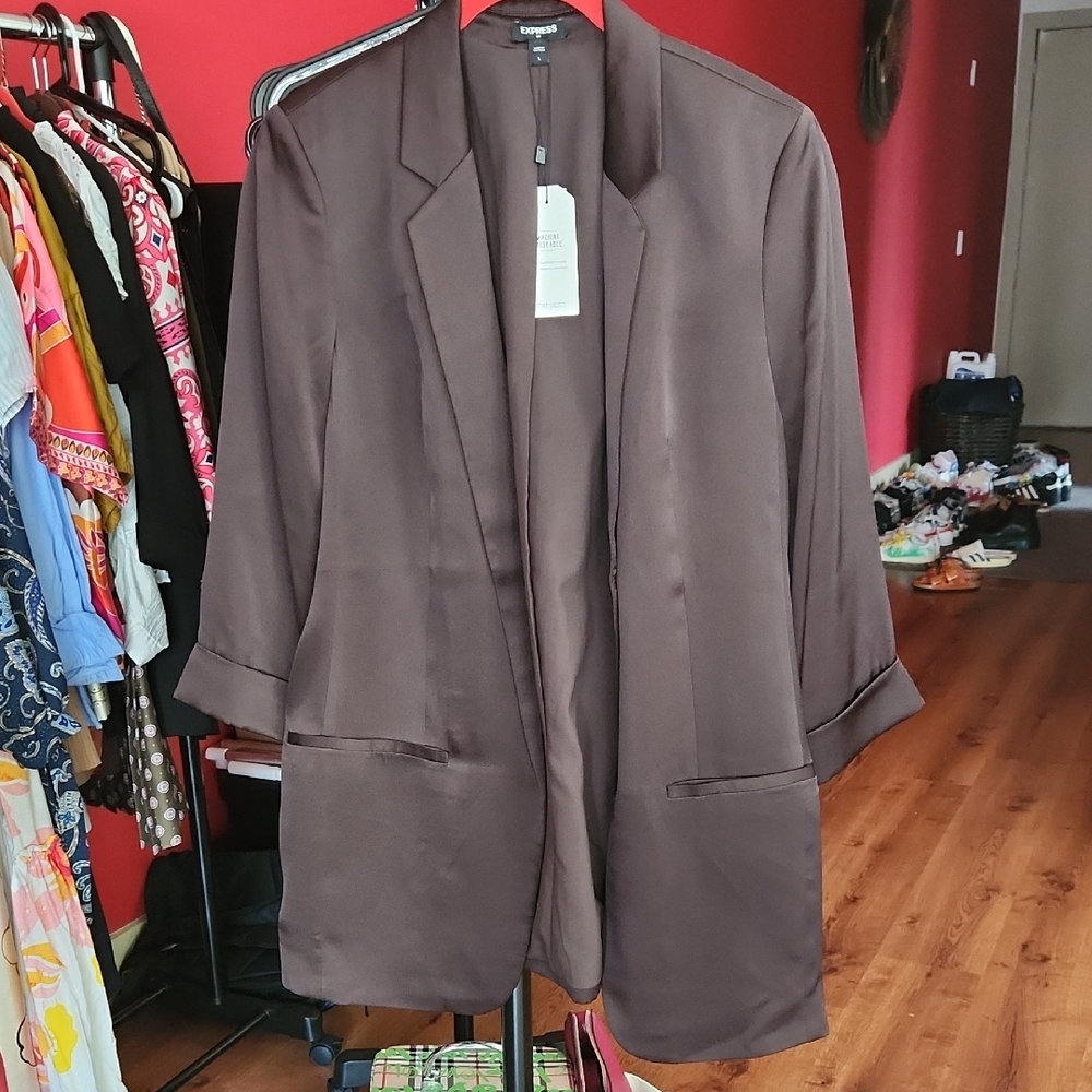 Women's Brown Blazer by Express